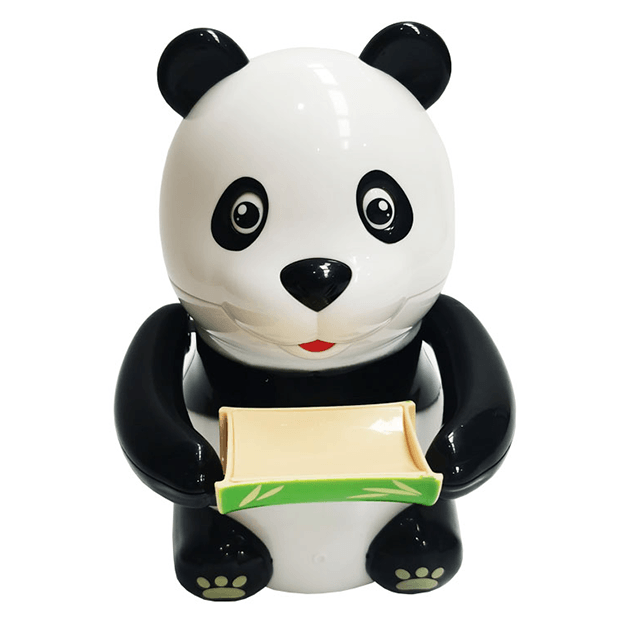 بنك الخنزير الرقمي الإلكتروني من Lucky Panda للبالغين والأطفال، ألعاب الباندا البلاستيكية اللطيفة، آمن للأموال لبنك آمن للأطفال